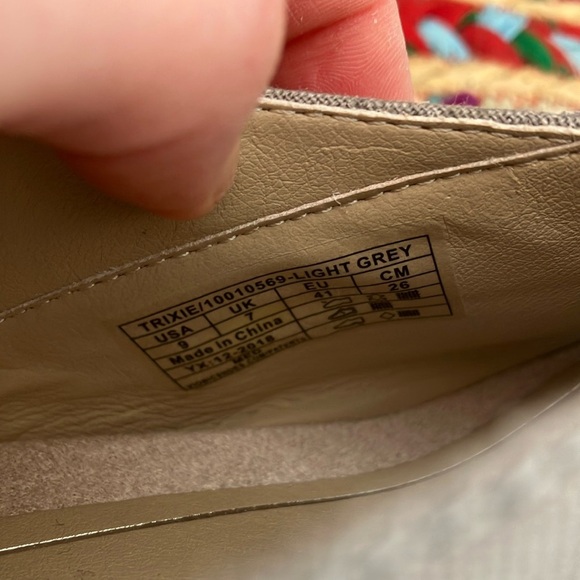 NWOT Vionic Trixie Light Gray Peep-Toe Slingback Shoes - Picture 8 of 8